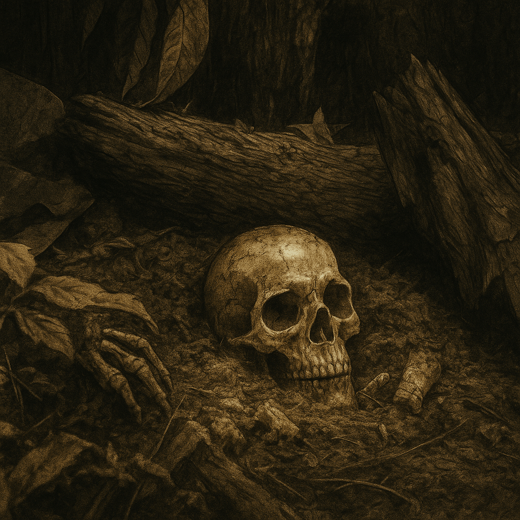 Knochenfund im Wald